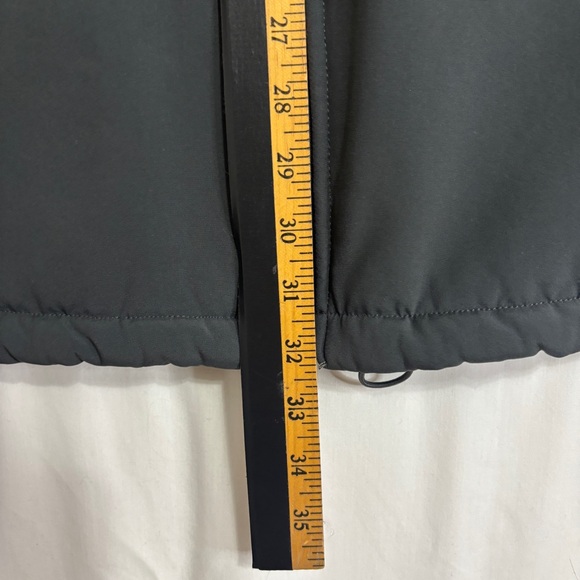 North Face Men's Apex Chrome Thermal Jacket Full Zip Softshell Grey Black Sz XXL - Picture 12 of 16